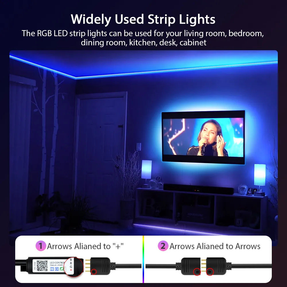 FidelFrenzy LED Strip Lights